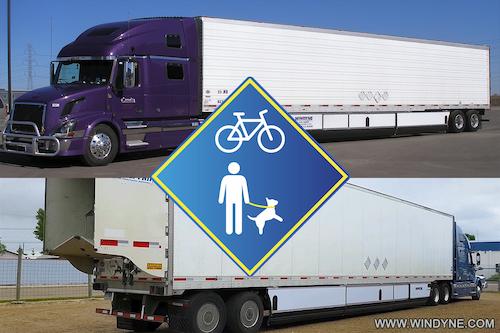 Windyne Trailer Side Guards for Trucks - Enhanced Safety Feature